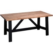 マベックス 160 ダイニングテーブル LBR [お客様組立品]