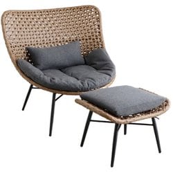 お客様組立品 リゾネア パーソナルチェア（オットマン付）