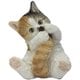 H23008 [しっぽで遊ぶ三毛猫]