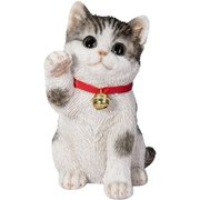 H19217-22 [右手を上げるサバトラ白招き猫]