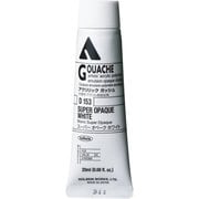 アクリリックガッシュ6号 20ml D153 スーパーオペークホワイト 7153