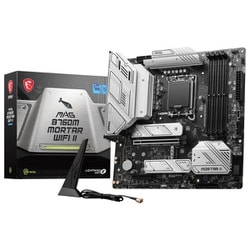 intel 第14・13・12世代 Coreプロセッサ対応 LGA1700 B760チップセット搭載 Micro-ATX マザーボード MAG B760M MORTAR WIFI II