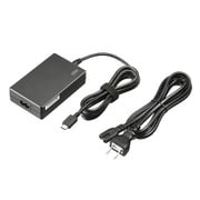 USB PD対応AC充電器(PD100W・TypeCケーブル一体型) ACA-PD94BK