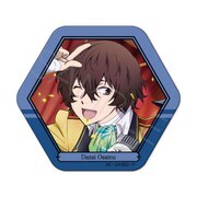 SYNC-BSD3HEX-ZF 文豪ストレイドッグス 六角形缶バッジ 第3弾 太宰治 （2） [キャラクターグッズ]