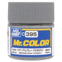 C395 Mr.カラー 10ml ミディアムグレー FS36251 [プラモデル用塗料]