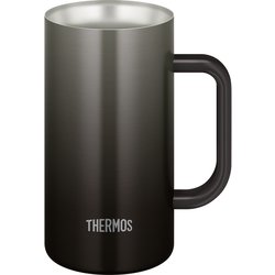 真空断熱ジョッキ 720ml ブラック JDK721C-BK