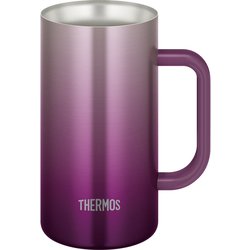 真空断熱ジョッキ 720ml パープル JDK721C-PL