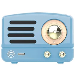 MUZEN PETA Bluetoothスピーカー ブルー MW-Q1IBL