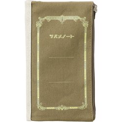 限定 ペンケース ツバメ×CUBIX レトロデザイン オリーブ 010137-28