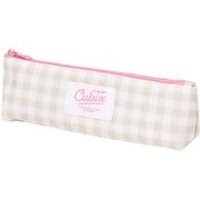 限定 ペンケース・ミニ チェック ベージュ 106203-72
