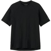 ワッフルドライドライティーシャツ WF-Dry T-shirt GA64127 ブラック BK サイズ1 [ランニングウェア シャツ ユニセックス]