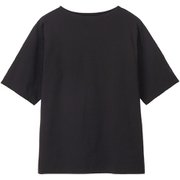 ハードツイストボートネックティーシャツ Hard Twist Boat Neck T-shirt GL64147 ブラック BK サイズ3 [アウトドア カットソー ユニセックス]