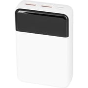 モバイルバッテリー 残量表示機能付 PD20W対応 10000mA ホワイト GH-MB10PA-WH