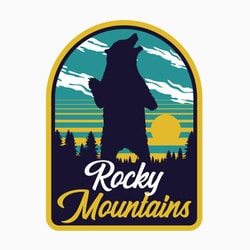 Bear Stand Retro（Rocky Mountains）