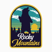 Bear Stand Retro(Rocky Mountains)
