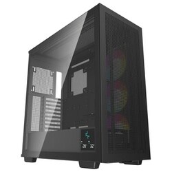 Deepcool E-ATX対応 ミドルタワー PCケース CH510 R-CH510-BKNNE1-G-1 CS8492 RGB LEDストリップ標準搭載ミドルタワーPCケース「MATREXX 55 ADD-RGB