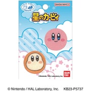 BAN600 BAN129 [【星のカービィ】 アイコン 2個付きワッペン カービィ・ワドルディ シールアイロン両用タイプ]