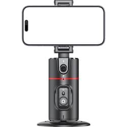 GH-STTB-BK [360度自動顔追跡スマホスタンド Bluetoothリモコン付]