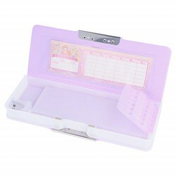 ディズニーストア　プリンセス デザイナー コレクション 付箋 ブリキ箱入り サンスター文具 sun-star フレンドリー！デコチャームボックス