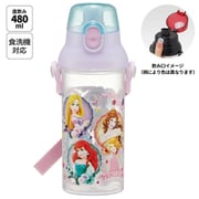 キャラクターグッズ PSB5TR プリンセス24 食洗機対応プラスチッククリアボトル480ml