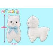 アルパカッソリボン ぬいぐるみ BIG しろちゃん [キャラクターグッズ]