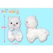 アルパカッソリボン ぬいぐるみ LMC しろちゃん [キャラクターグッズ]