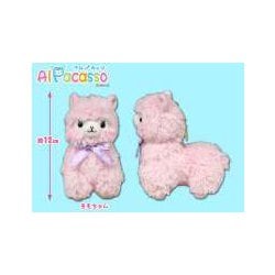 アルパカッソリボン ぬいぐるみ LMC ももちゃん [キャラクターグッズ]