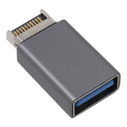フロントUSB Type-Cヘッダー - USB3.0 Aメス変換アダプタ USB-026