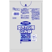 指定ゴミ袋 市川市 空きカン用 20L 透明 10枚 40×60cm 厚さ0.030mm GR2