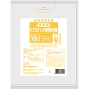 指定ゴミ袋 長崎市 プラスチック 30L 取っ手付き 半透明 10枚 70×55cm 厚さ0.025mm G2P