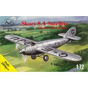 AV7234 英 ショートS.4サテライト 軽スポーツ機 1/72 [組立式プラスチックモデル]