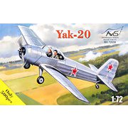 AV7239 露 ヤコブレフYak-20曲技 練習機 1/72 [組立式プラスチックモデル]
