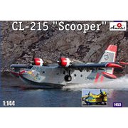 AM1453 1/144 カナディアCL-215スクーパー消防飛行艇 [組立式プラスチックモデル]
