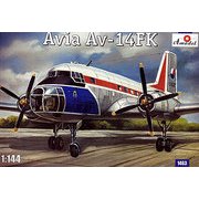 AM1463 1/144 アビアAv-14FK双発写真測量機 [組立式プラスチックモデル]