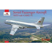AM1469 1/144 ツポレフTu-104キャメル双発旅客機アエロフロート [組立式プラスチックモデル]