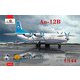 AM1470 1/144 アントノフAn-12Bクブ四発旅客機 [組立式プラスチックモデル]