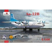 AM1470 1/144 アントノフAn-12Bクブ四発旅客機 [組立式プラスチックモデル]