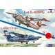 AM1471 1/144 チェコLTE L-410FG ＆ UVP-E3小型双発旅客機2機セット [組立式プラスチックモデル]