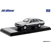HS438GY 1/43 日産 スカイライン HATCHBACK 2000 TURBO GT-E・X 1984 ガングレーメタリック/ブラックメタリック [ダイキャストミニカー]