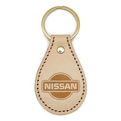 NISSAN ブランドロゴ 1983 国産レザーキーホルダー