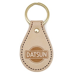 DATSUN ブランドエンブレム 1933 国産レザーキーホルダー