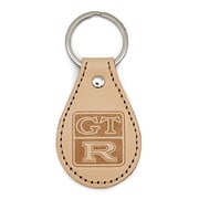 NISSAN スカイラインHT 2000GT-R KPGC10 エンブレム 国産レザーキーホルダー