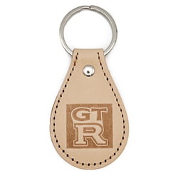 NISSAN スカイライン 2000GT-R KPGC110 エンブレム 国産レザーキーホルダー