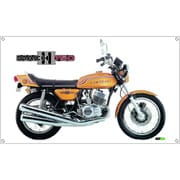 Kawasaki 750ーSS MACH 特大フラッグ
