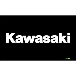 Kawasaki タンクエンブレム 特大フラッグ