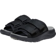 エル スポーツ スライド サンダル ELLE SPORT SLIDE SANDAL 1028623 Black/Black US7(24cm) [サンダル レディース]