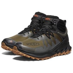 ザイオニック ミッド ウォータープルーフ ZIONIC MID WP M 1028035 Dark Olive/Scarlet Ibis US7.5(25.5cm） [ハイキングシューズ メンズ]