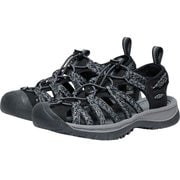ウィスパー WHISPER 1028815 Black/Steel Grey W6.5(23.5cm) [サンダル レディース]