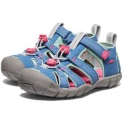 シーキャンプ II シーエヌエックス SEACAMP II CNX 1028841 Coronet Blue/Hot Pink LITTLE KIDS 9(16cm) [サンダル キッズ]