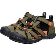 シーキャンプ II シーエヌエックス SEACAMP II CNX 1028851 Dark Olive/Gold Flame BIG KIDS 2(21cm) [サンダル キッズ]
